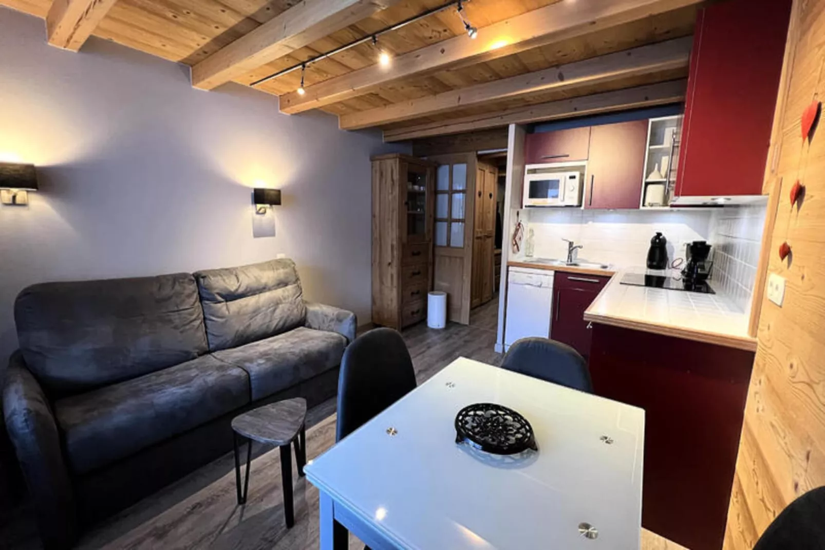 Studio à La Clusaz-Woonkamer