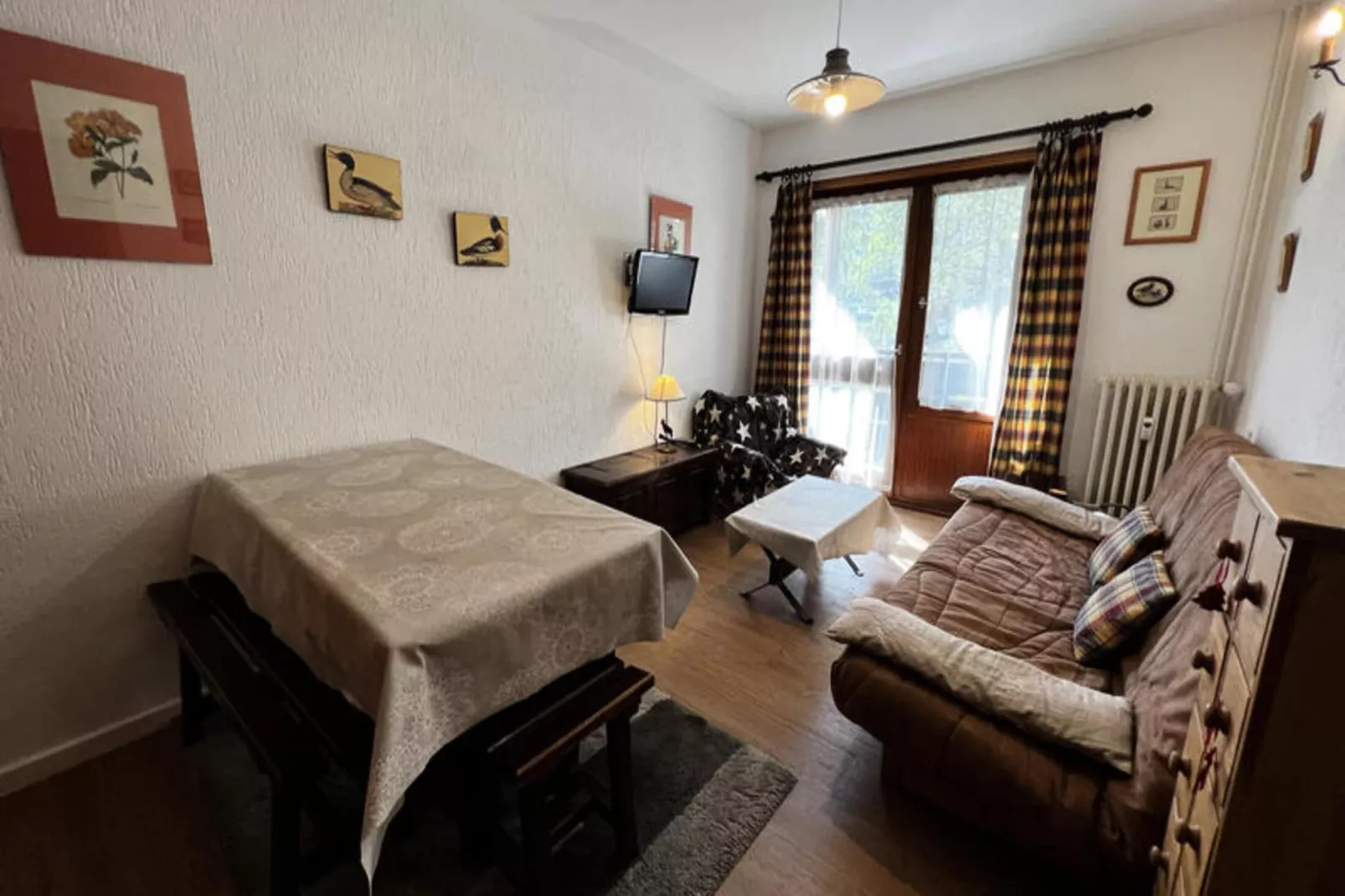 Appartements à La Clusaz-Woonkamer