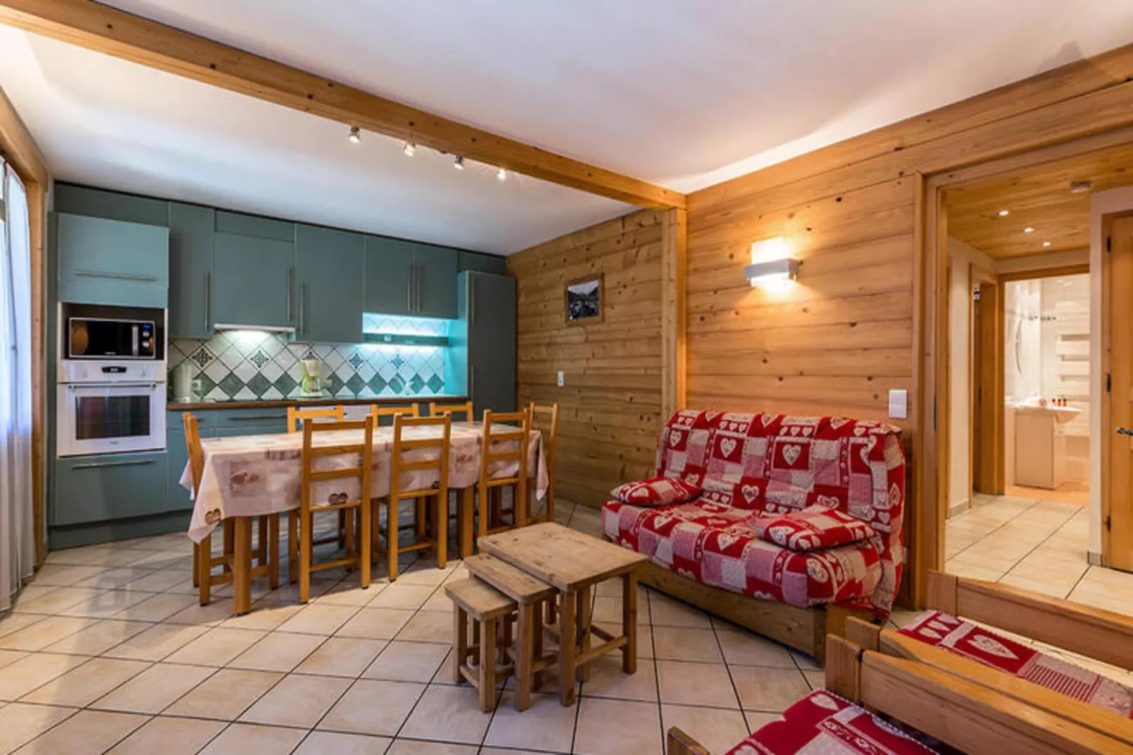 Résidence Gentianes-Woonkamer