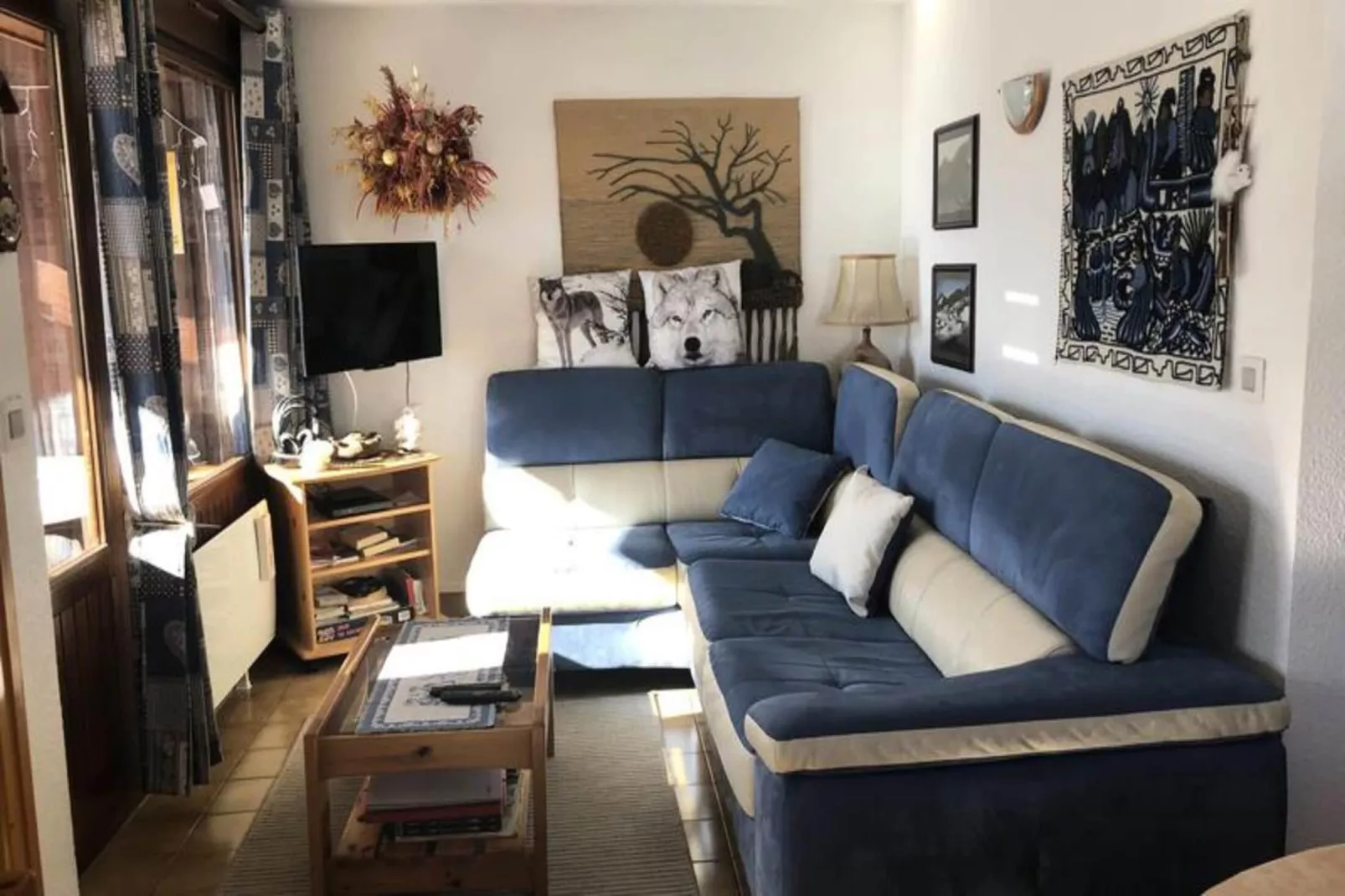 Résidence Les Sorbiers-Woonkamer