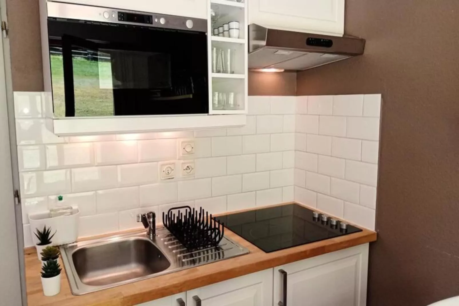 Résidence Les Myrtilles-Keuken