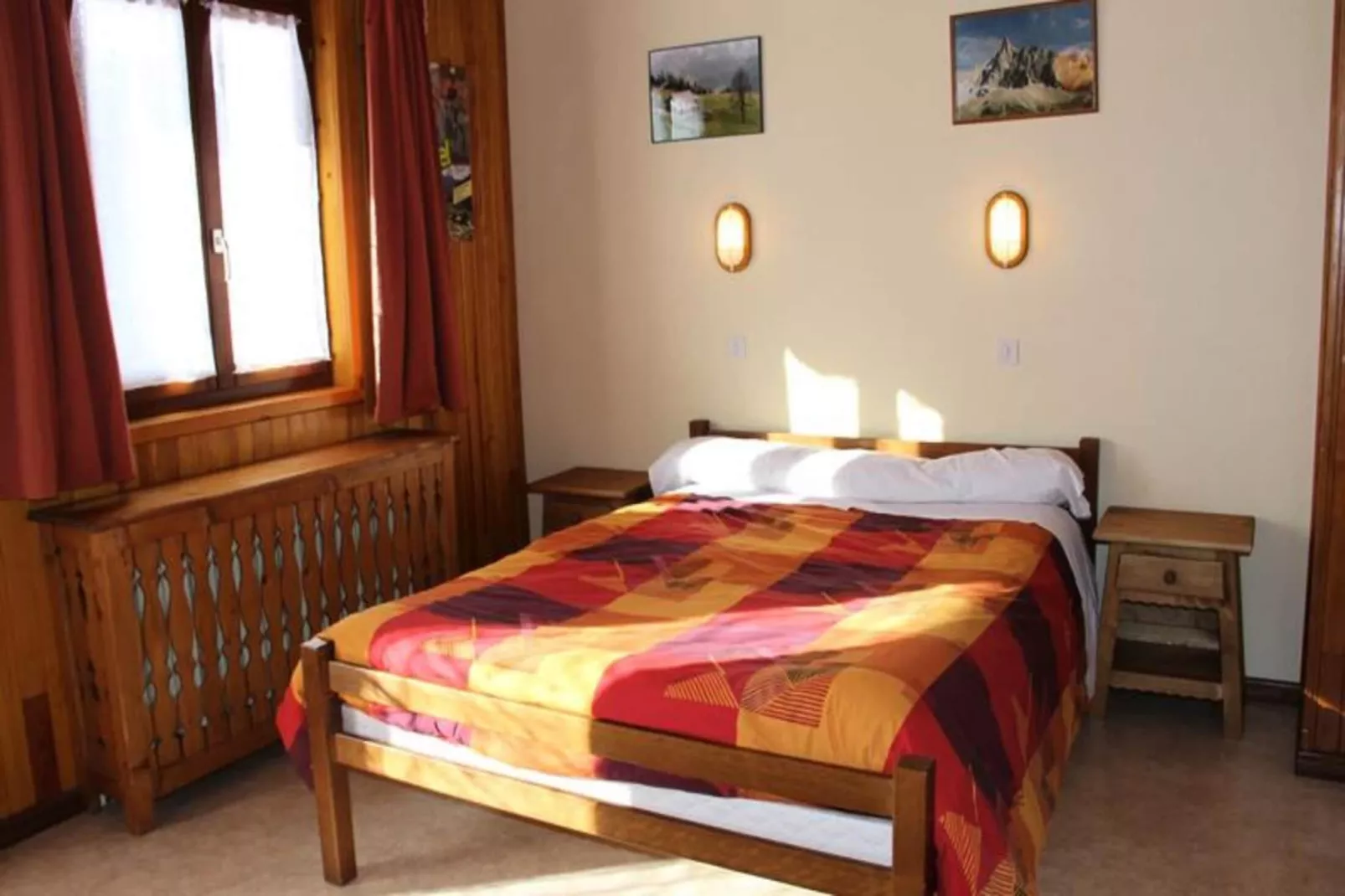 Appartement 7 pers. avec terrasse-Slaapkamer