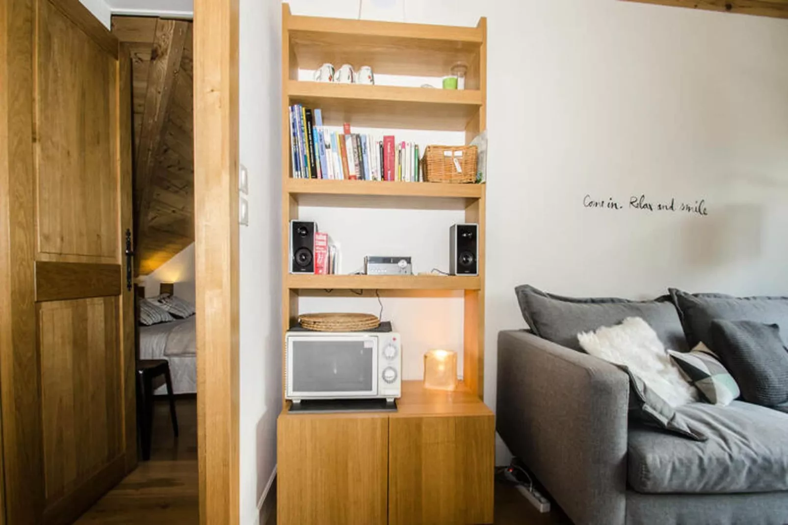 Résidence Les Deux Chamois-Woonkamer