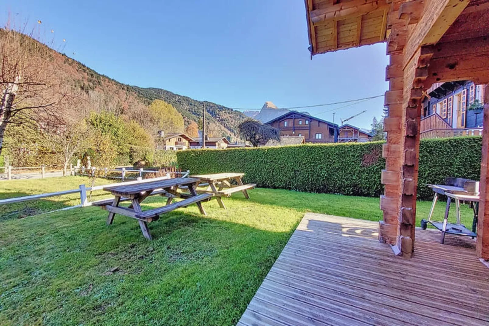 Chalets à Morzine-Terrasbalkon