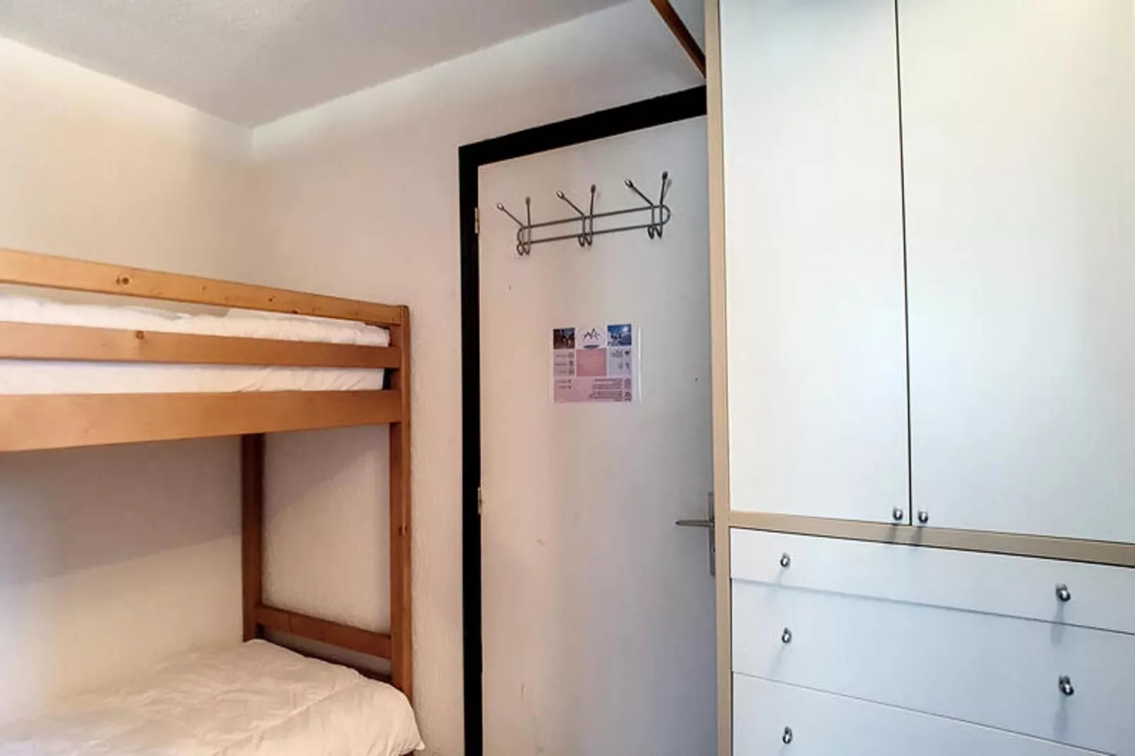 Studio à Saint Jean d'Aulps-Slaapkamer