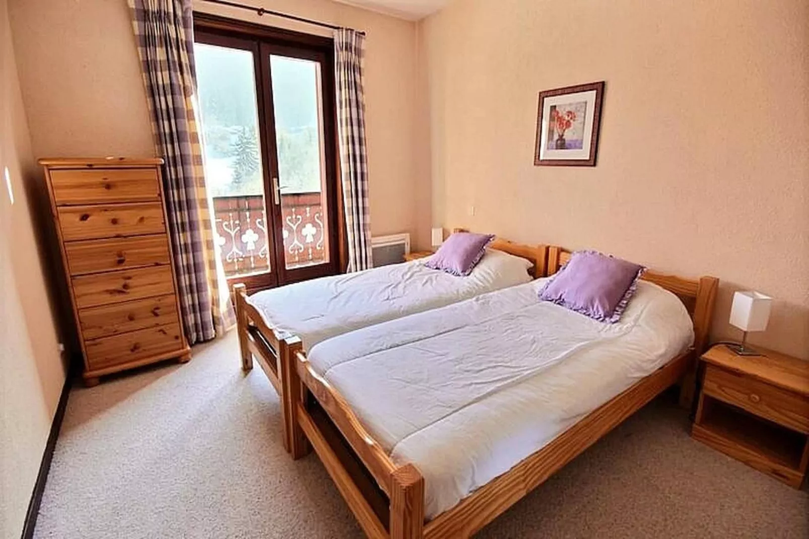 Chalets à Saint Jean d'Aulps-Slaapkamer