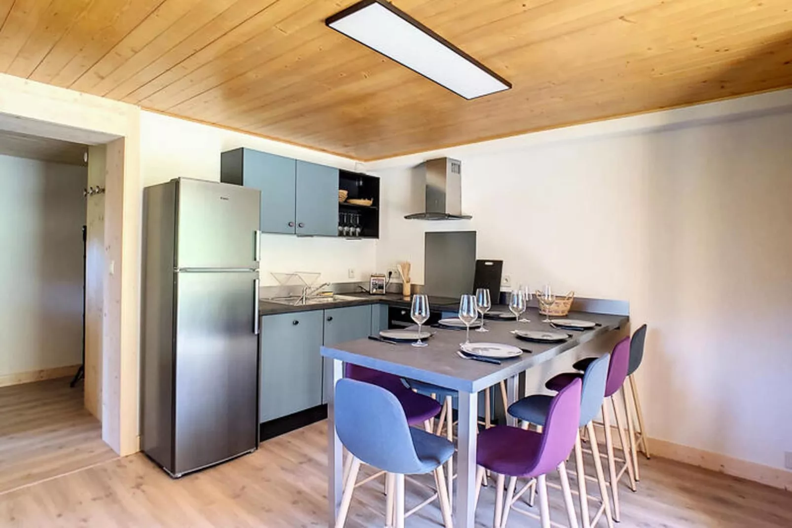 Appartements à Saint Jean d'Aulps-Eetkamer