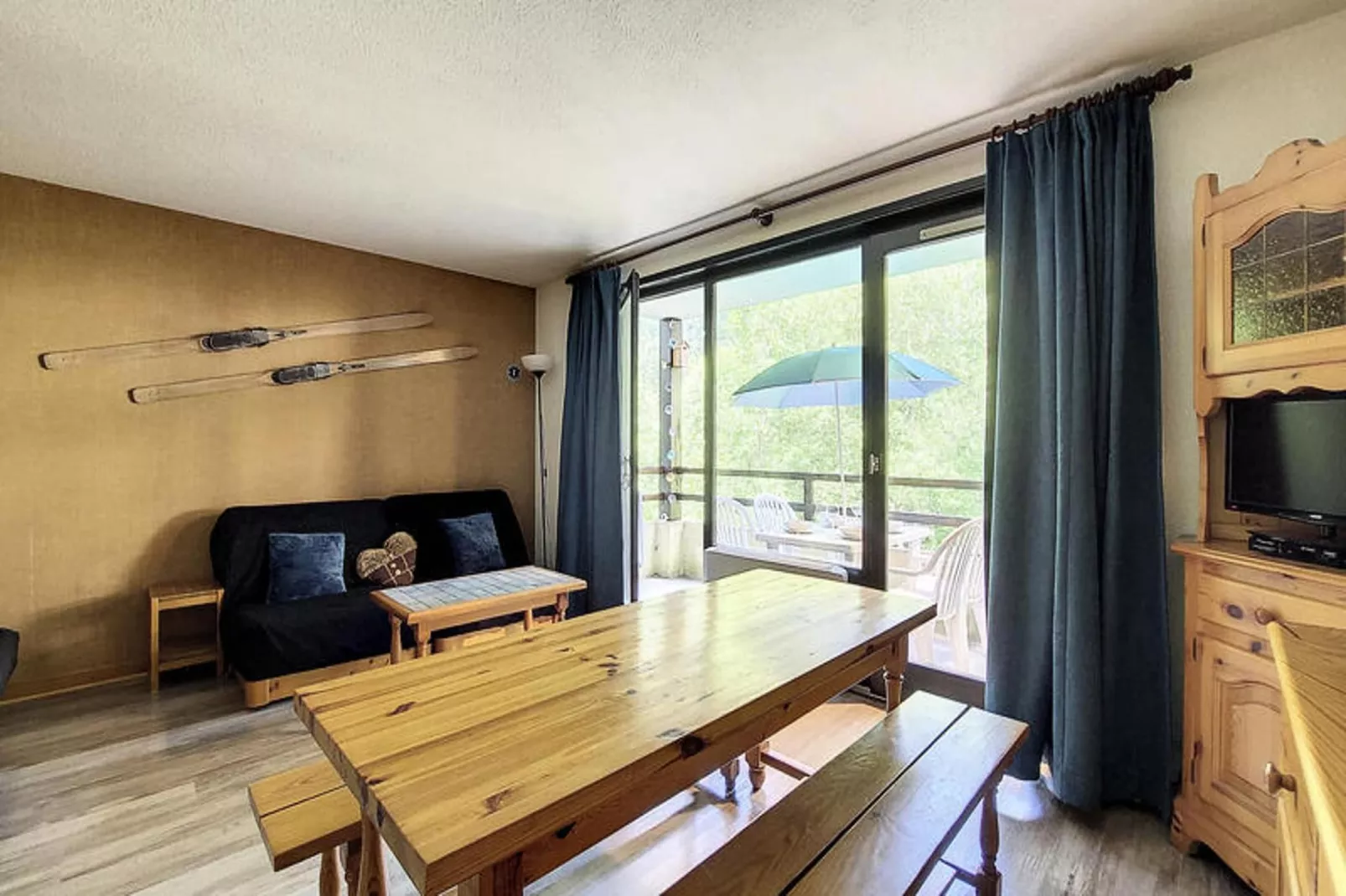 Studio à Saint Jean d'Aulps-Woonkamer