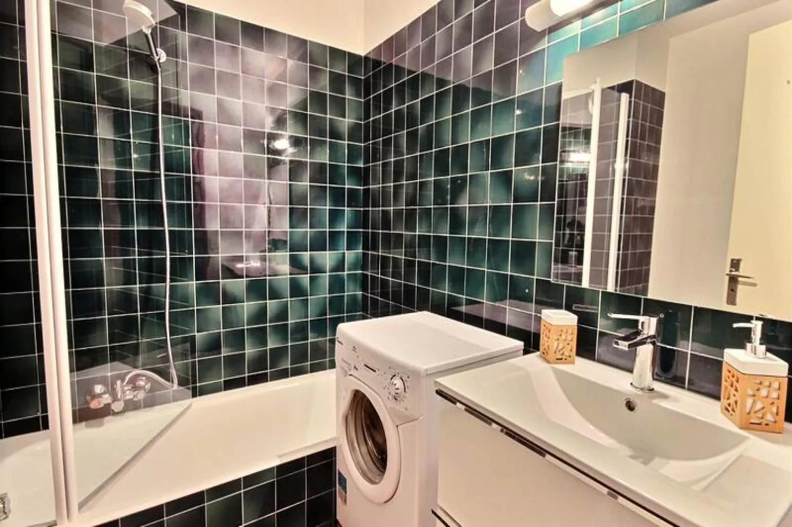 Appartements à Saint Jean d'Aulps-Badkamer