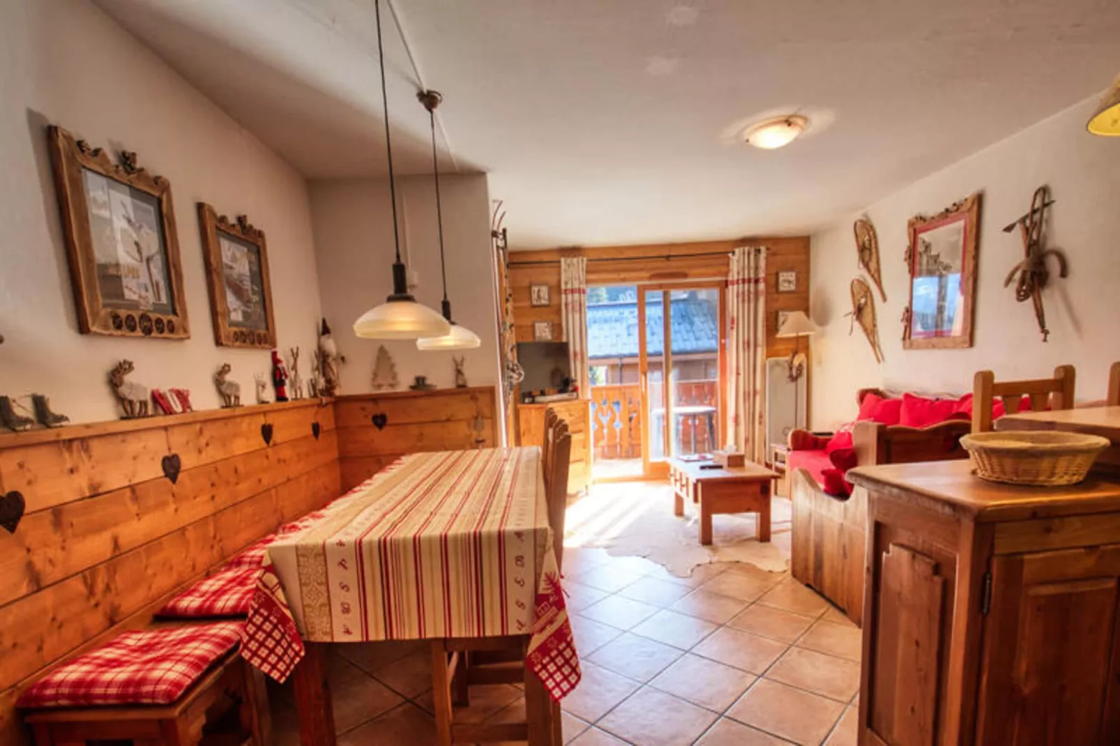 Résidence Refuge De L'alpage Bat B-Eetkamer