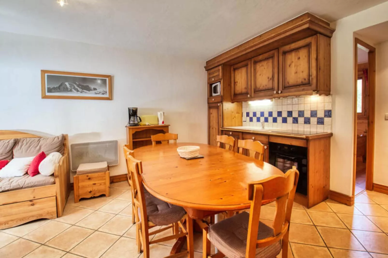Résidence Refuge De L'alpage Bat A-Eetkamer