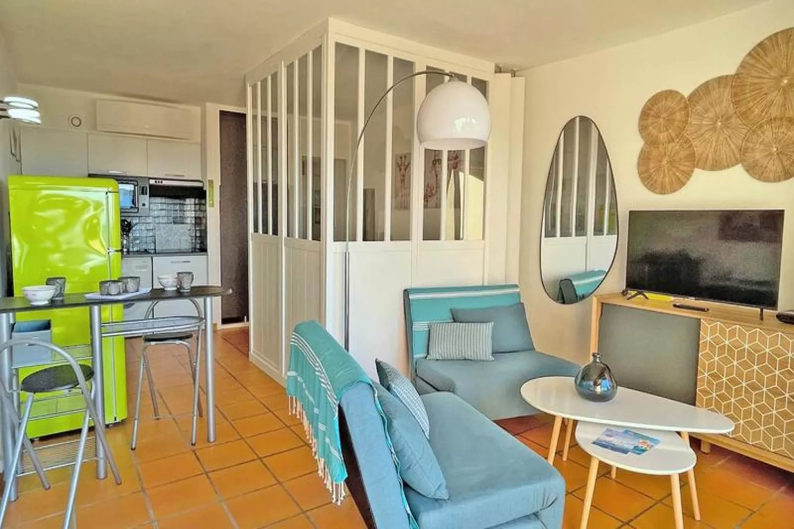 Résidence Le Clos De La Madrague-Woonkamer