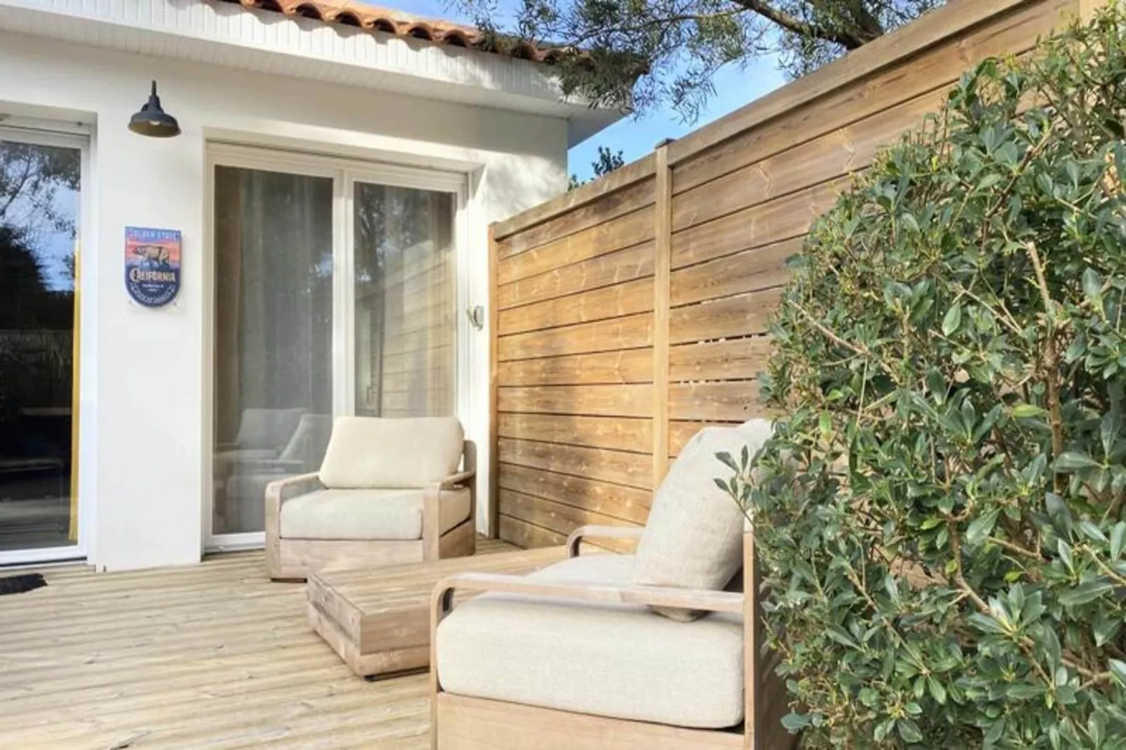 Villa Californie - Domaine Le Sherwood-Buitenkant zomer