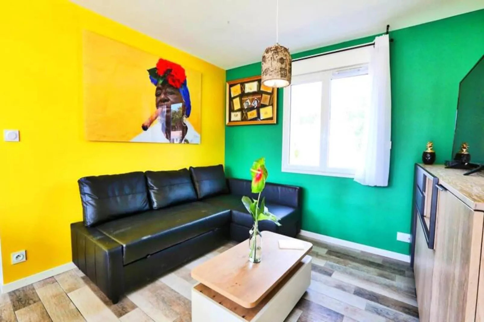 Villa Cuba - Domaine Le Sherwood-Woonkamer