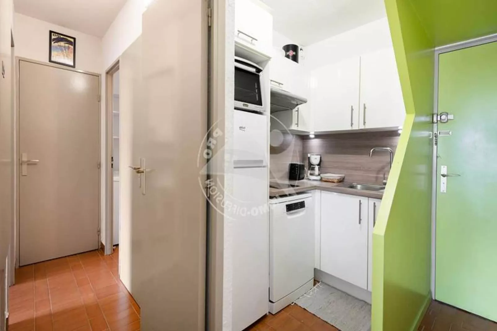 Résidence "le Quai Aux Fleurs"-Keuken