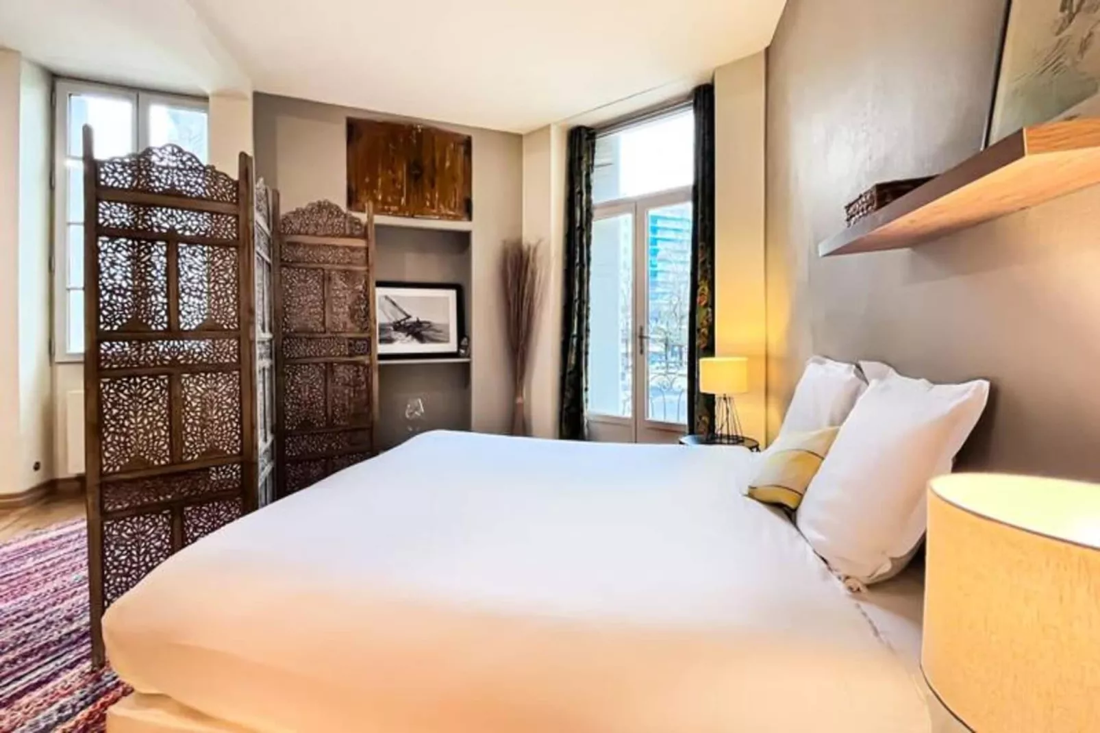 Charmant Appartement Pour 4 Dans Le Centre Ville De Bordeaux-Slaapkamer