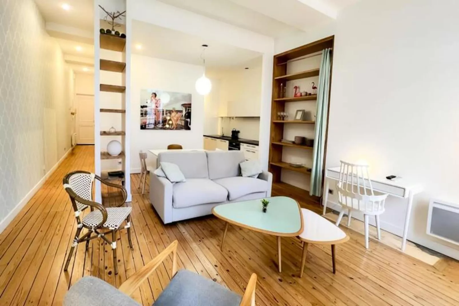 Magnifique Appartement Avec Terrasse-Woonkamer