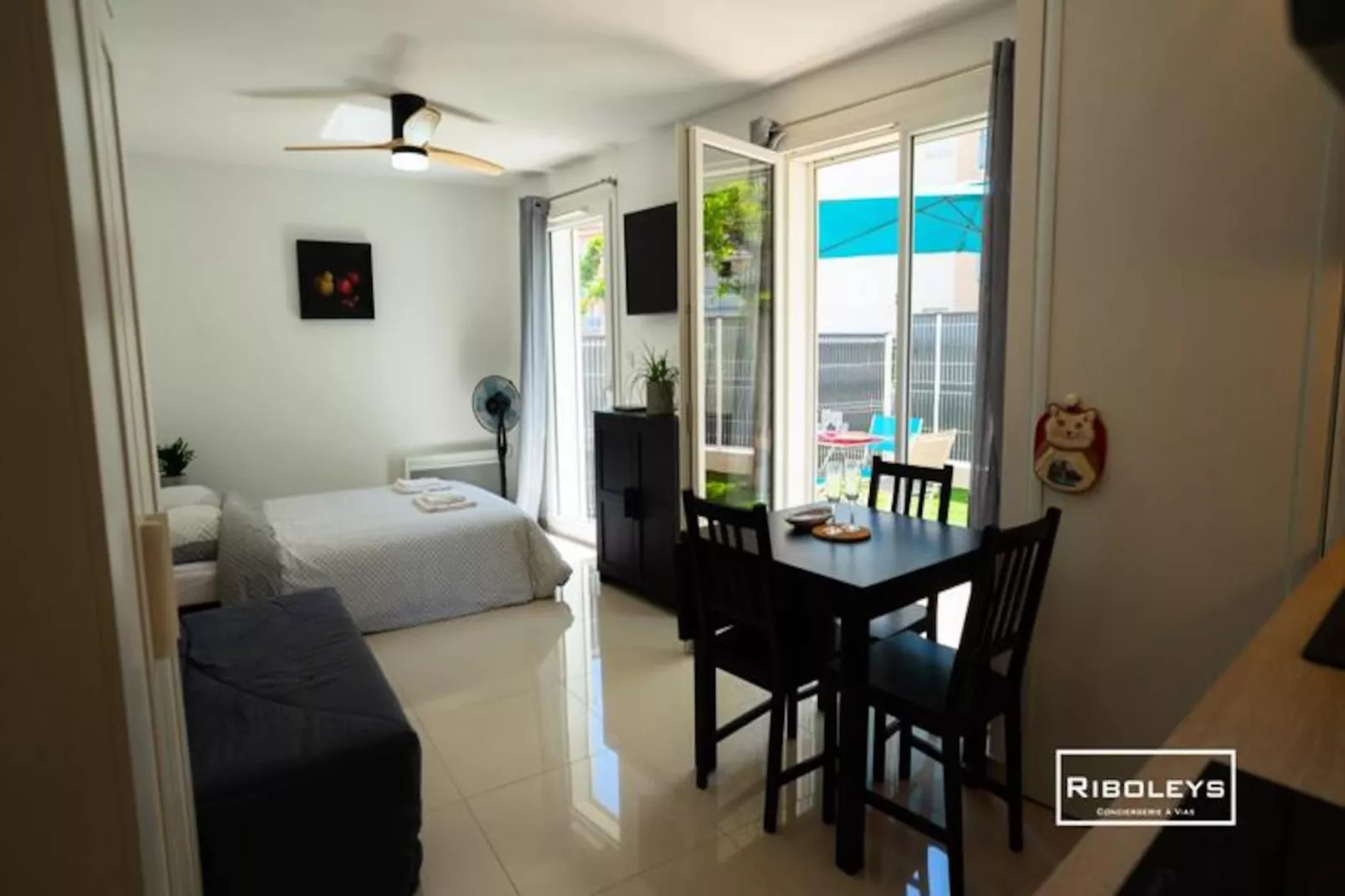 Vias-plage - Superbe T1 &agrave; 100m De La Plage-Image-tags.