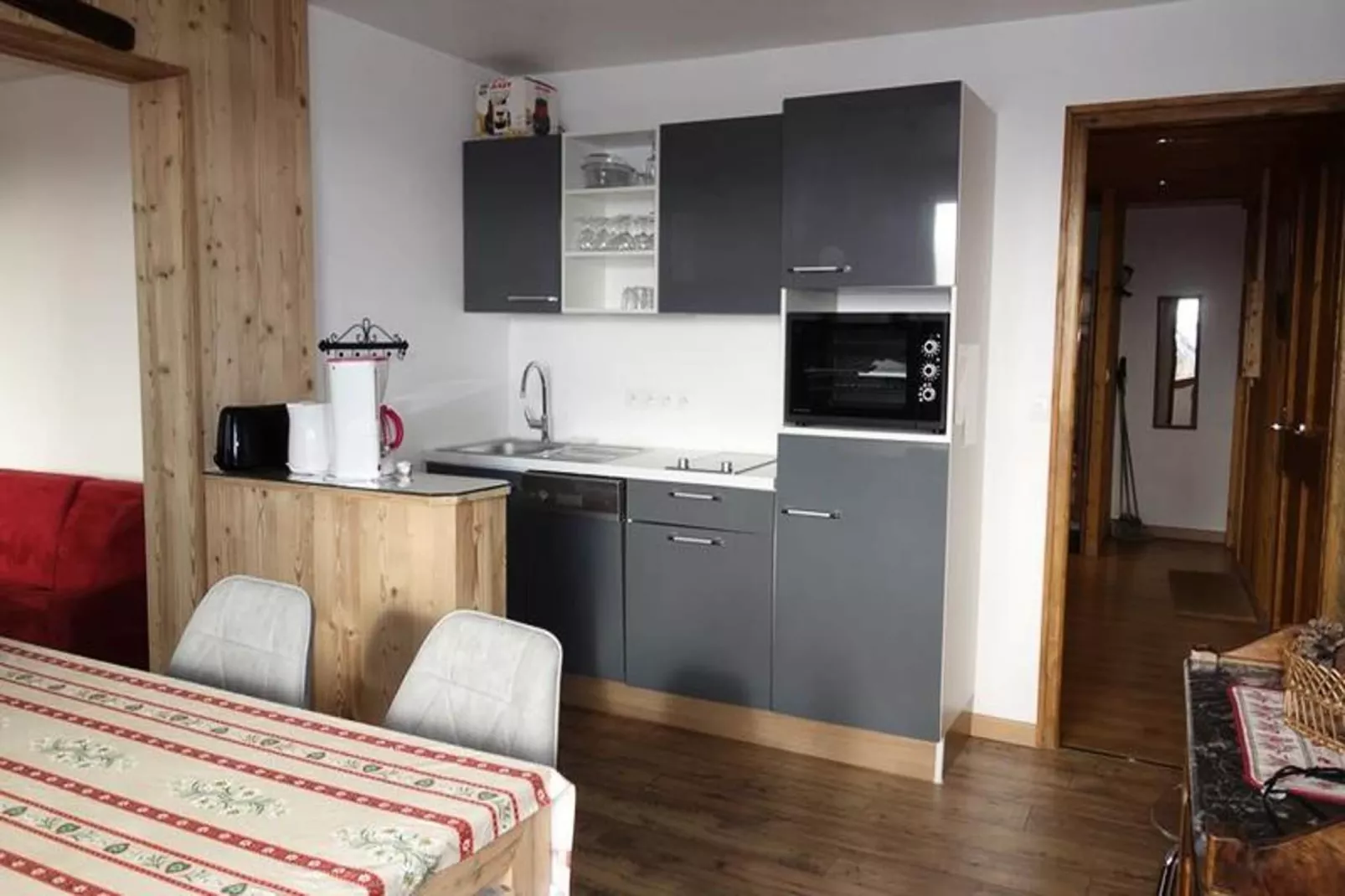 Résidence Kandahar-Keuken