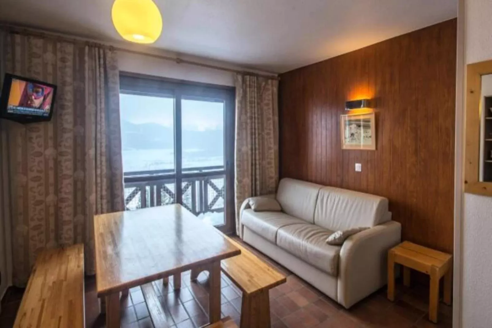 VVF Résidence Les Angles Pyrénées-Woonkamer