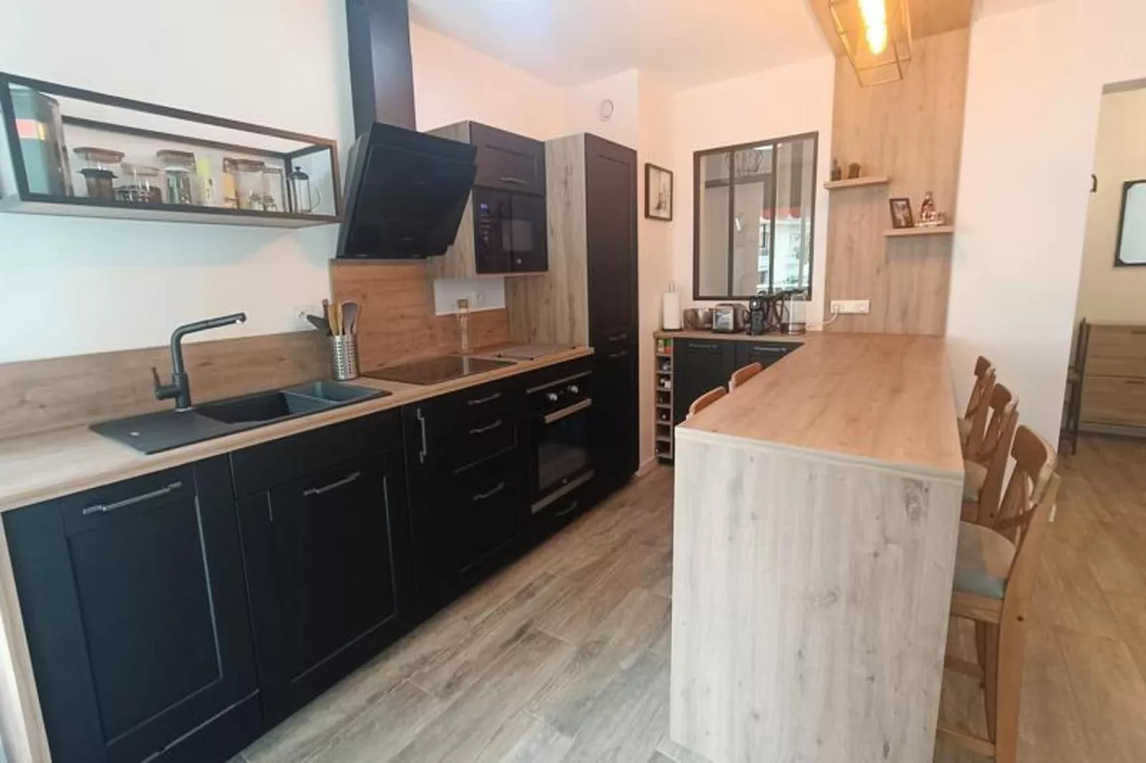 Résidence Le Chateau Durieux 1-Keuken