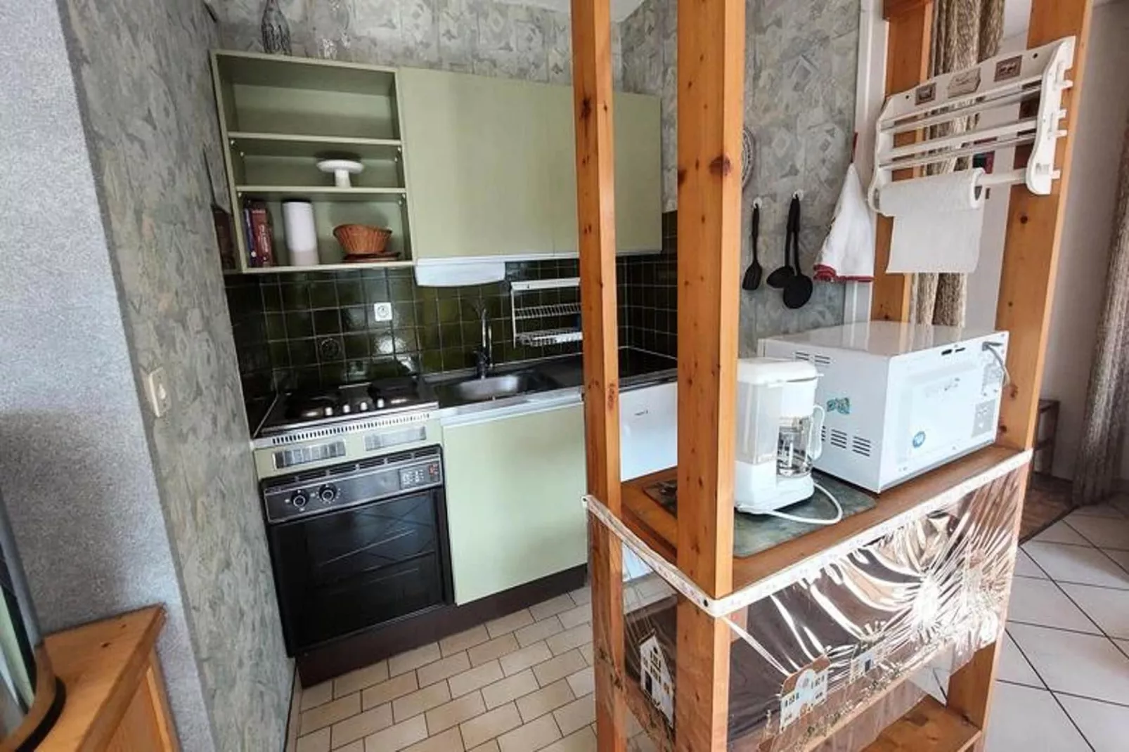 Résidence Le Comte Vert-Keuken