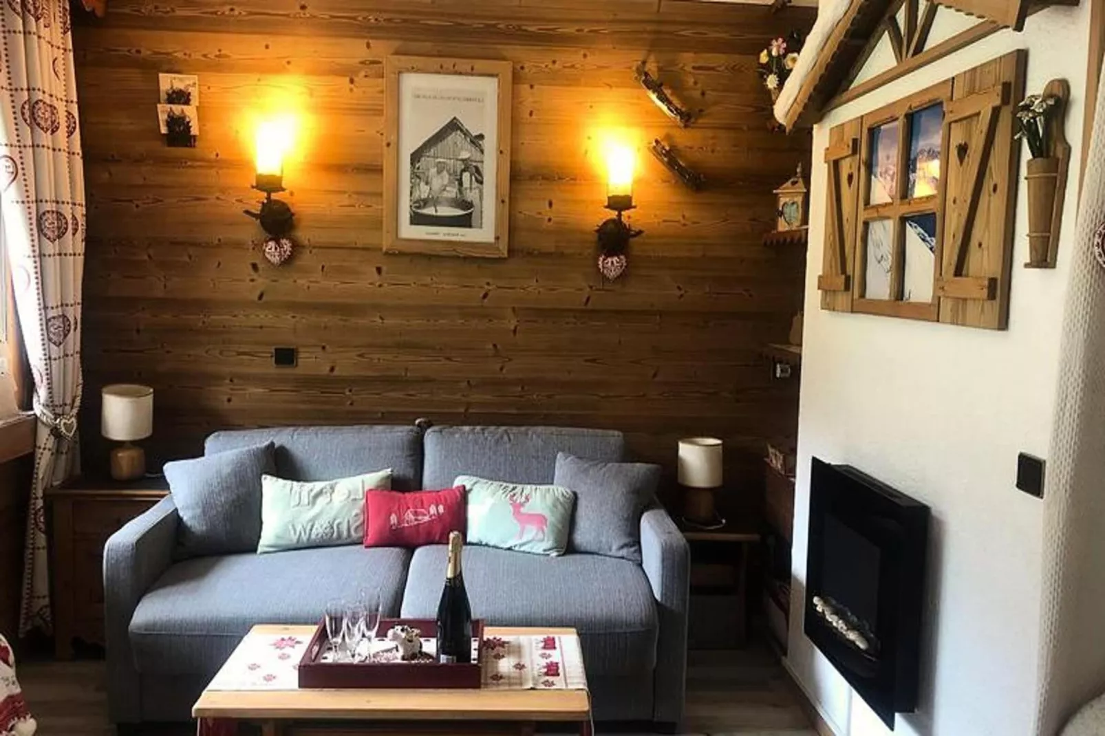 Résidence Prariond-Woonkamer