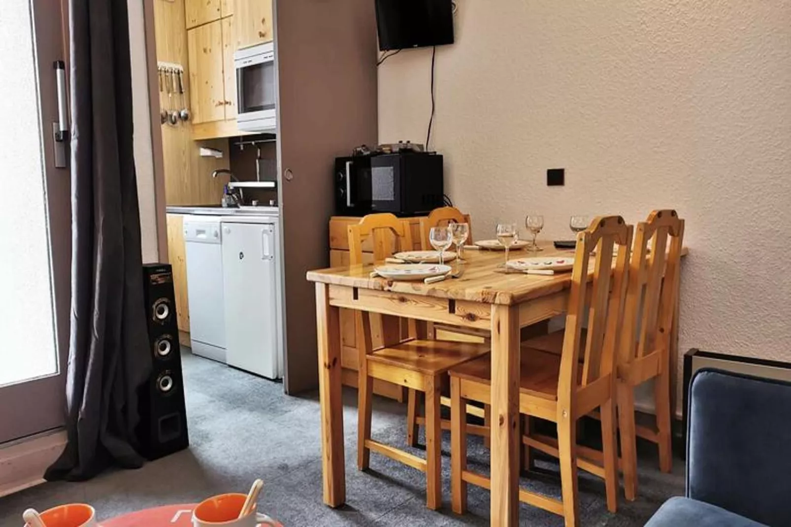 Résidence Riondet-Eetkamer