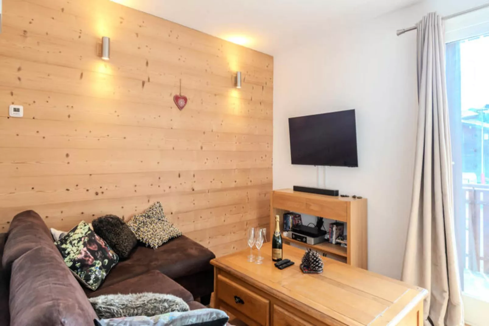 Résidence Le Nantaux-Woonkamer