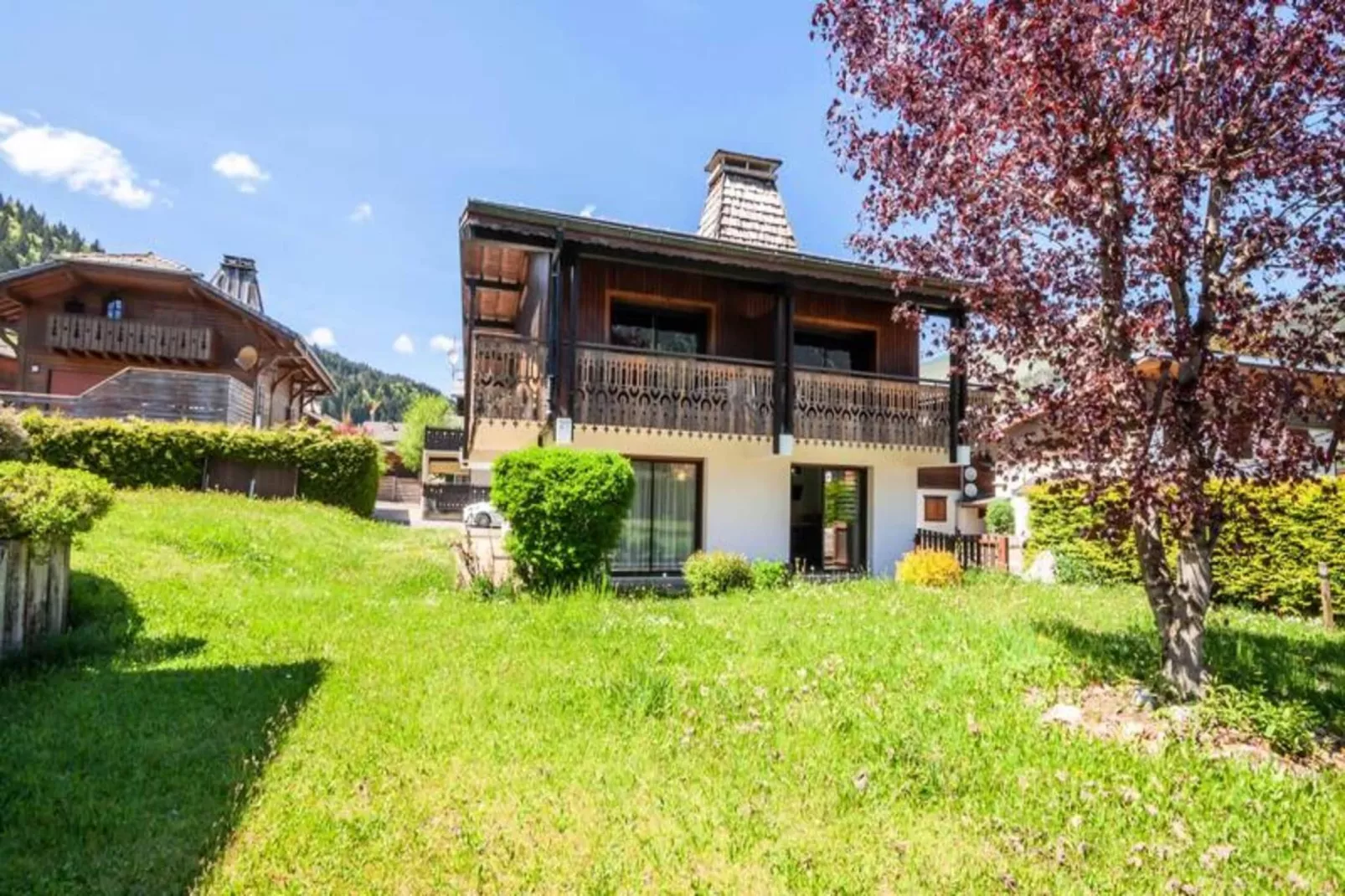 Chalet L'efanle - Buitenkant zomer