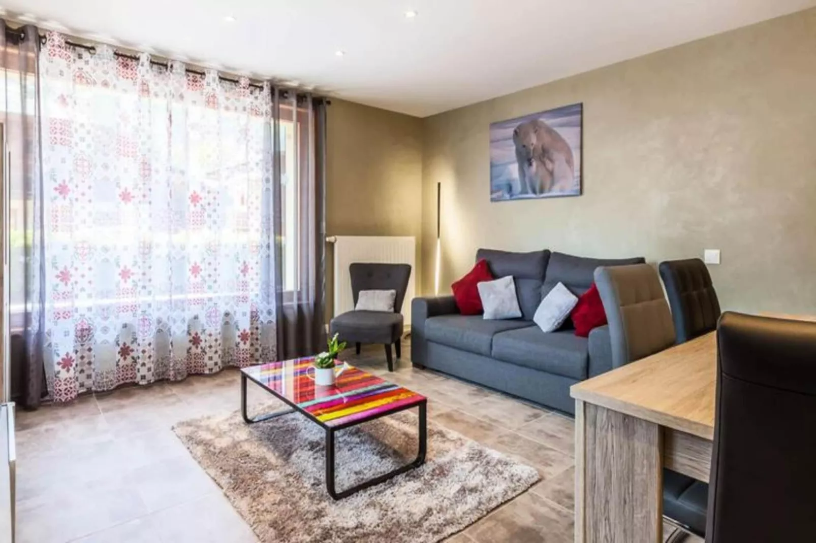 Résidence La Ruche-Woonkamer