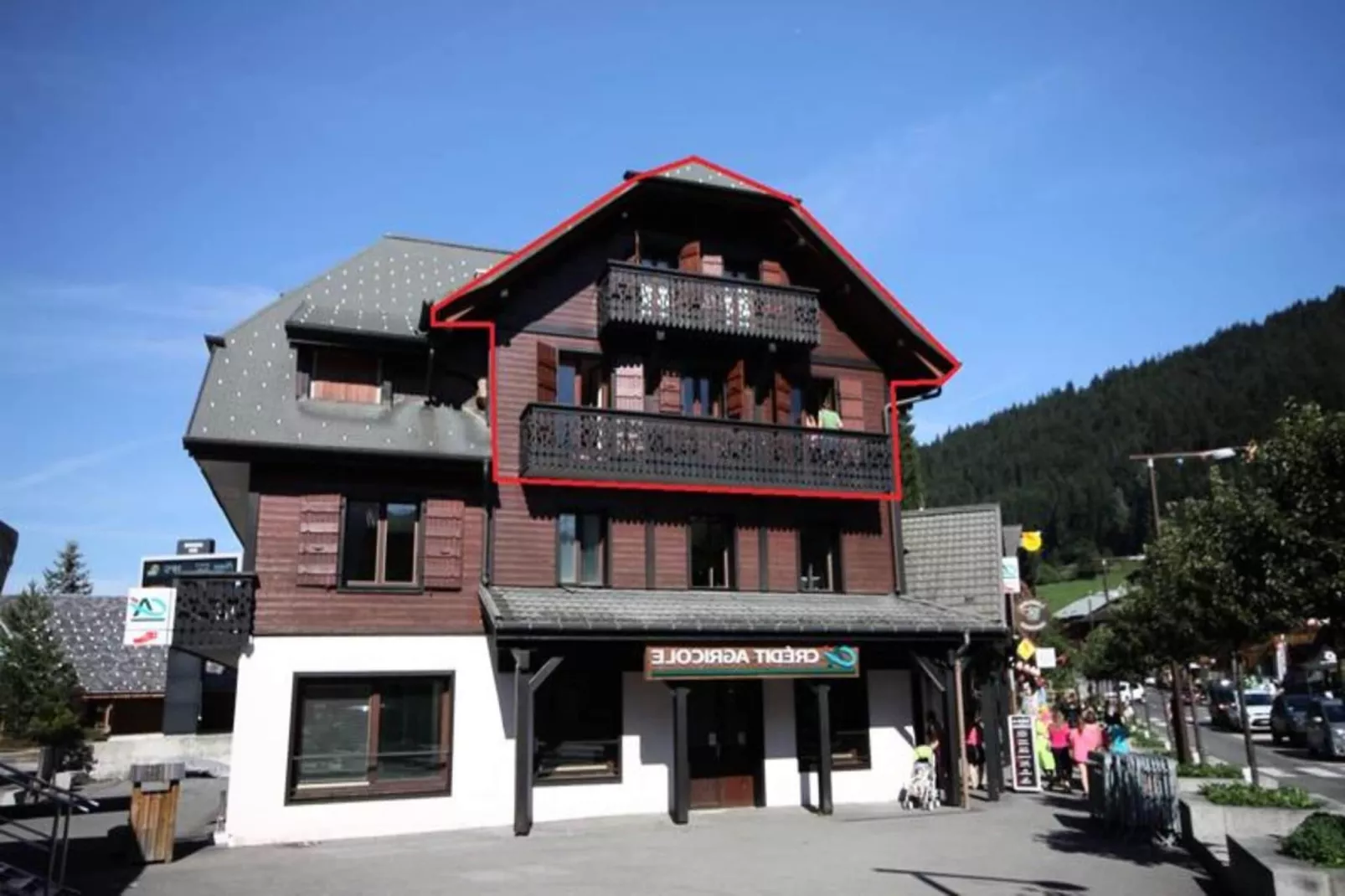 Résidence Le Chamois D'or - Buitenkant zomer