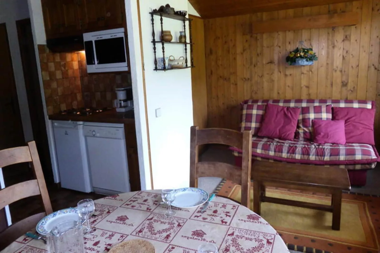 Résidence Princesse En Etraz Narcisse-Woonkamer