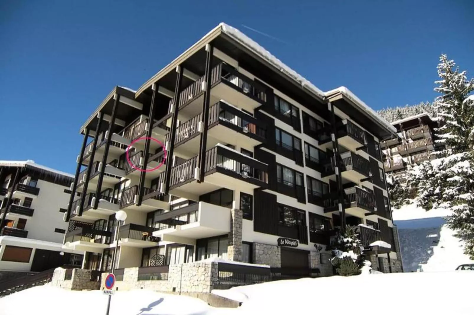 Résidence Wapiti-Woonkamer