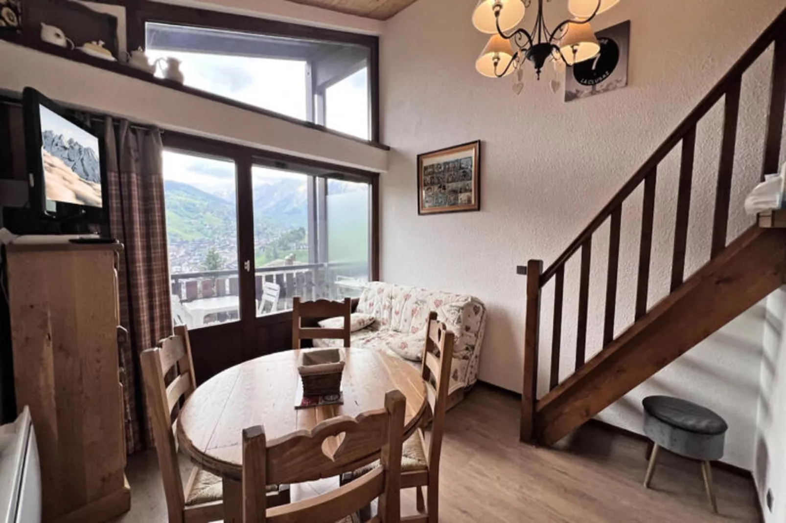 Appartements à La Clusaz-Woonkamer