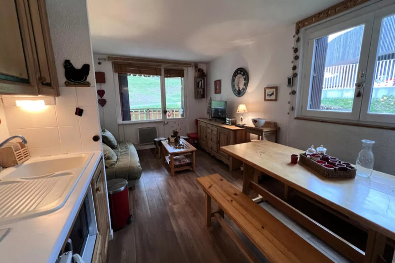 Appartements à La Clusaz-Buitenkant zomer