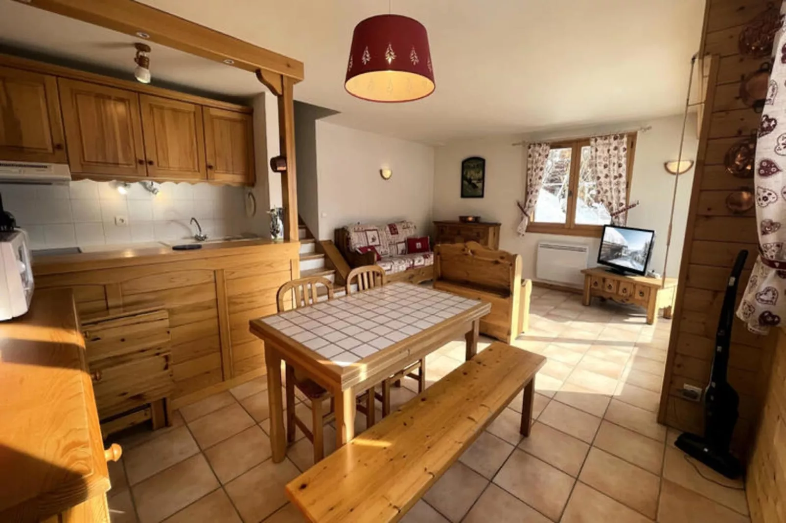 Appartements à La Clusaz-Eetkamer