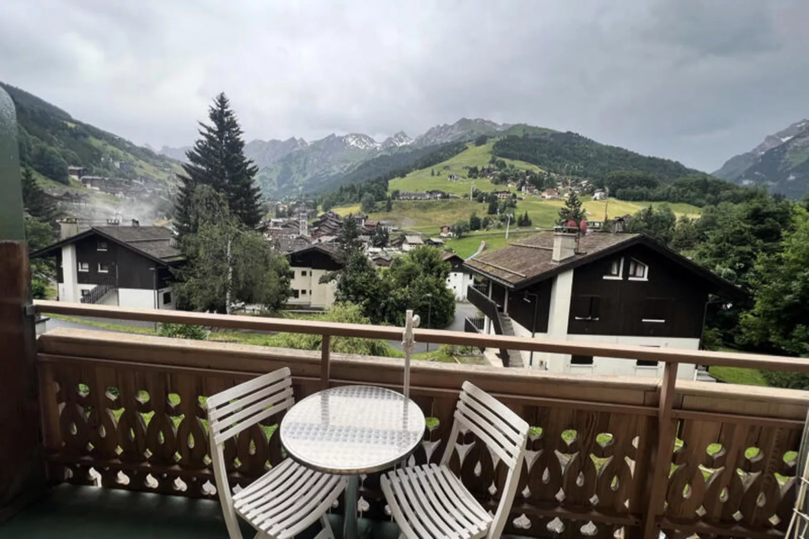 Studio à La Clusaz-Terrasbalkon