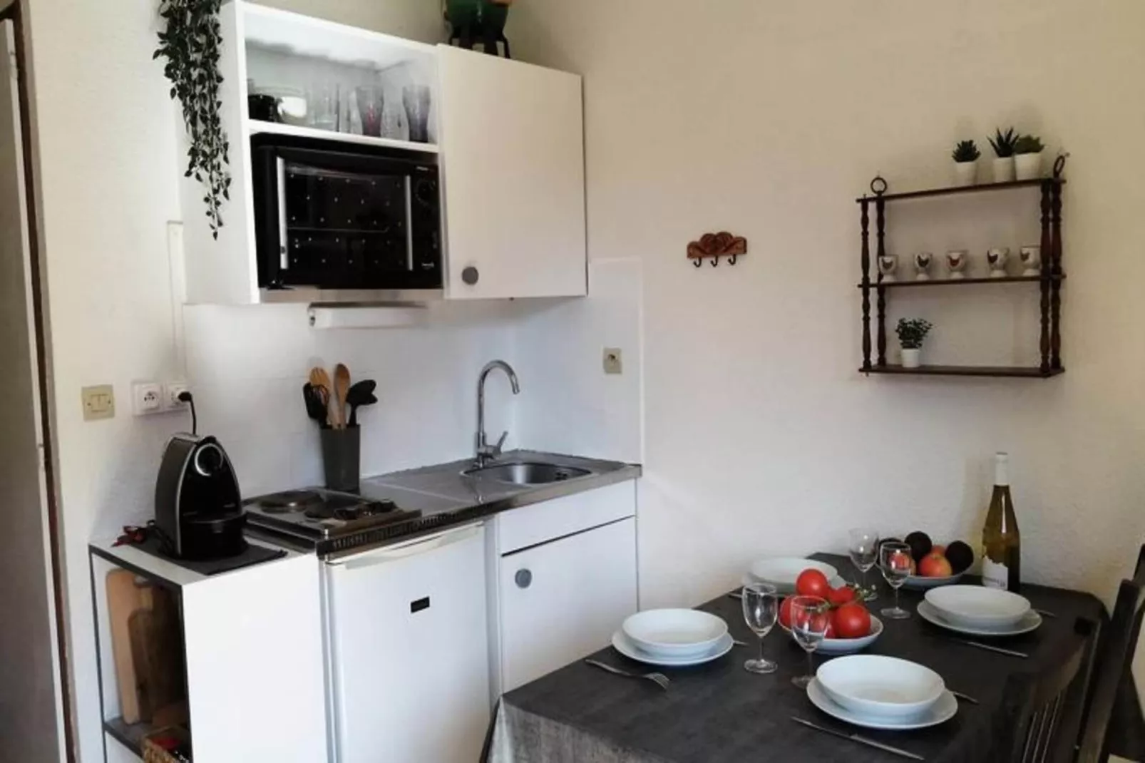 Résidence Chaumiere Des Neiges-Keuken