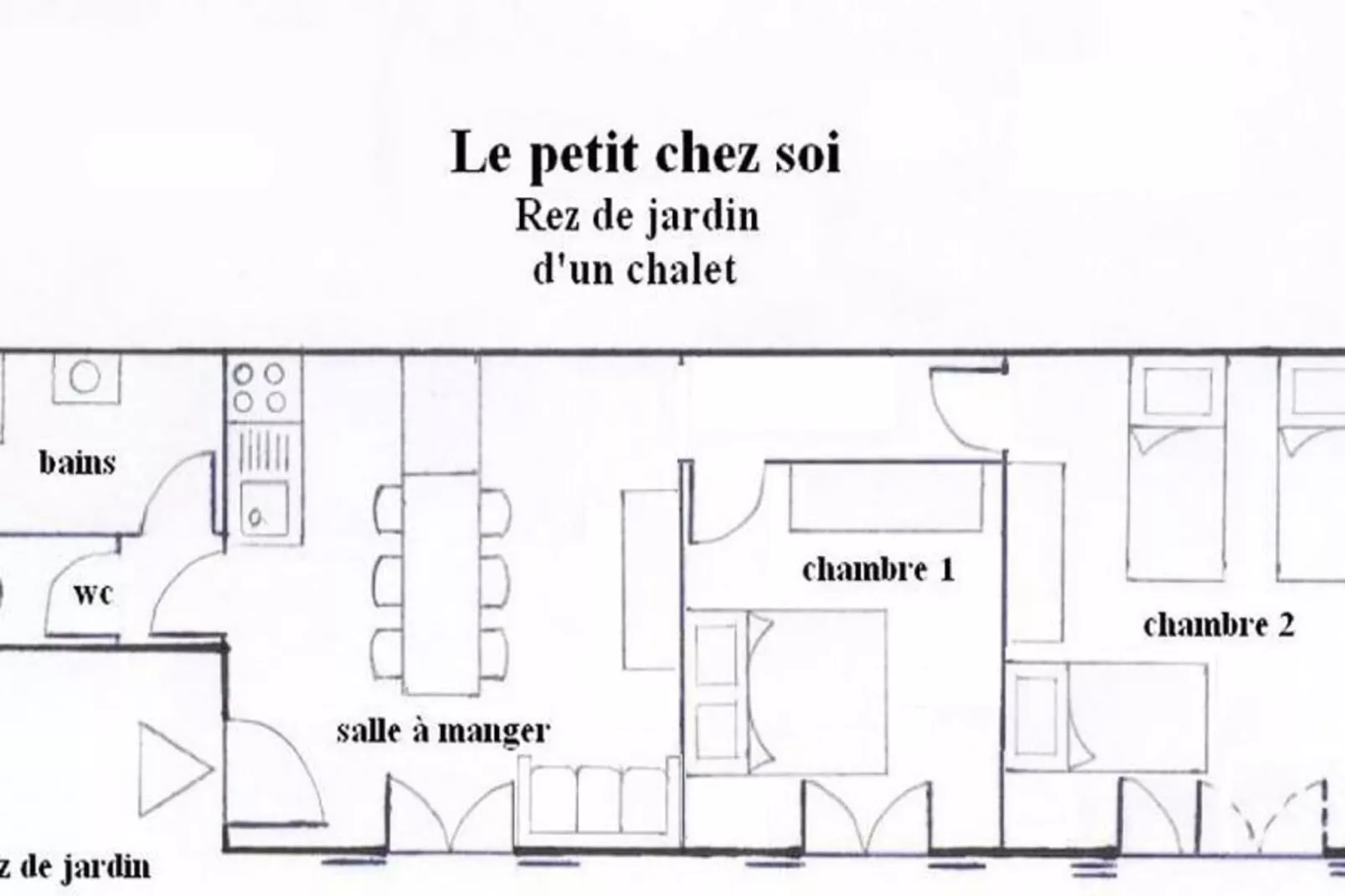 Appartement 3 pièces 5 pers Vue Vallée-Overloop