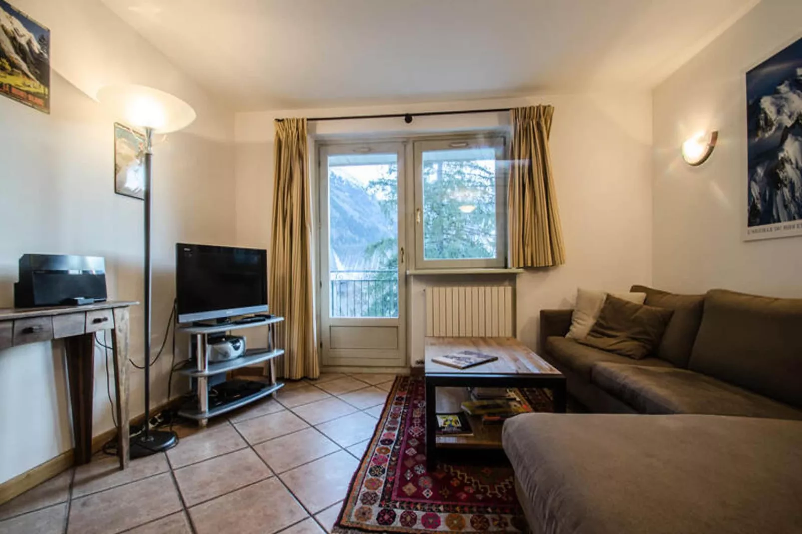 Résidence Androsace-Woonkamer