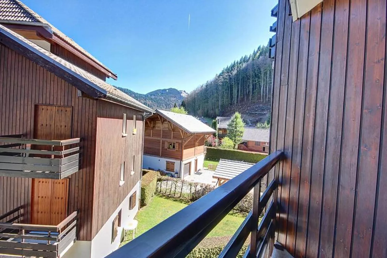 Appartements à Montriond-Terrasbalkon