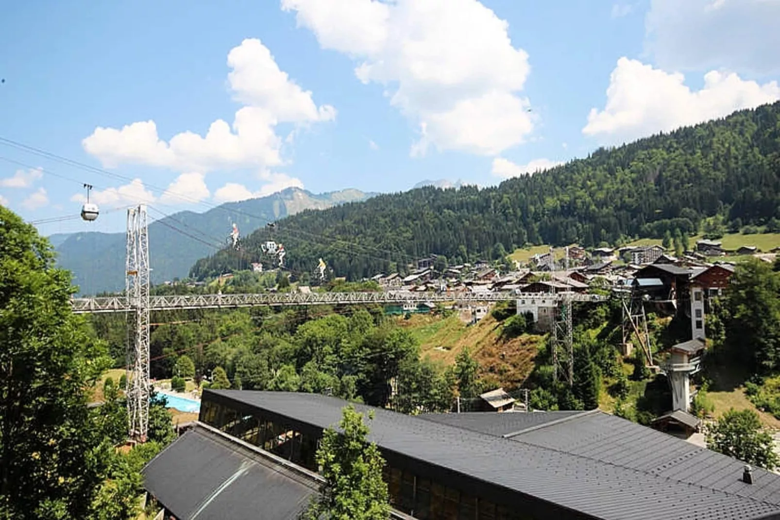Appartements à Morzine-Uitzicht zomer