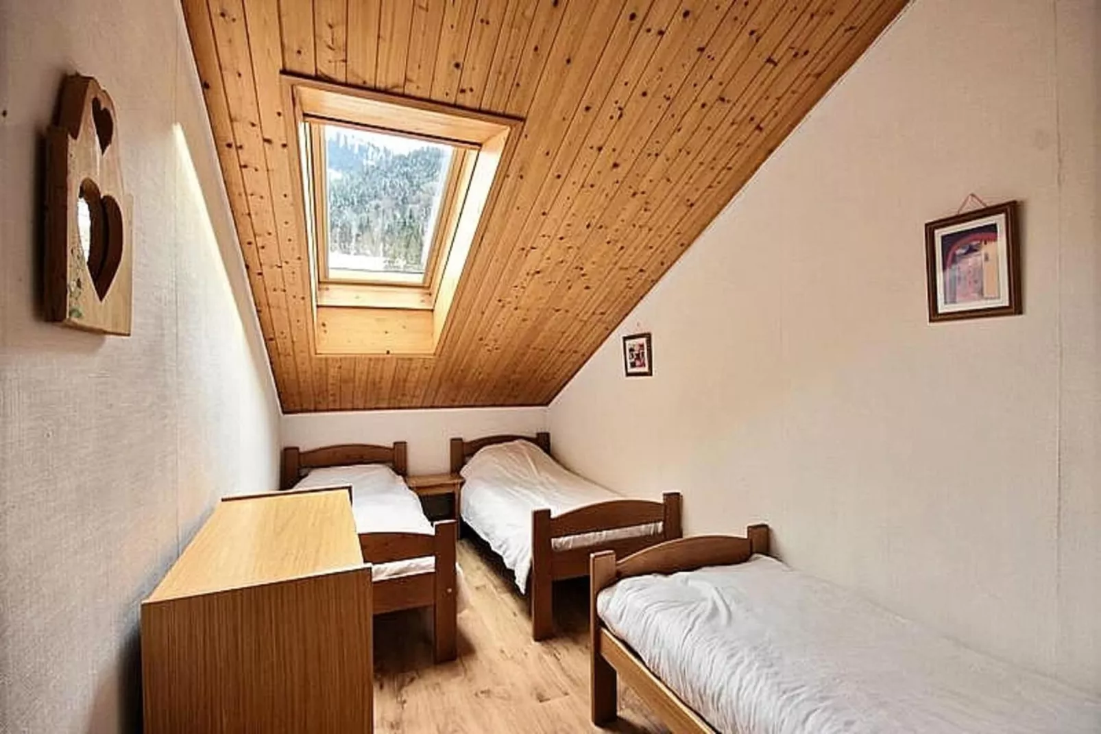 Appartements à Saint Jean d'Aulps-Slaapkamer