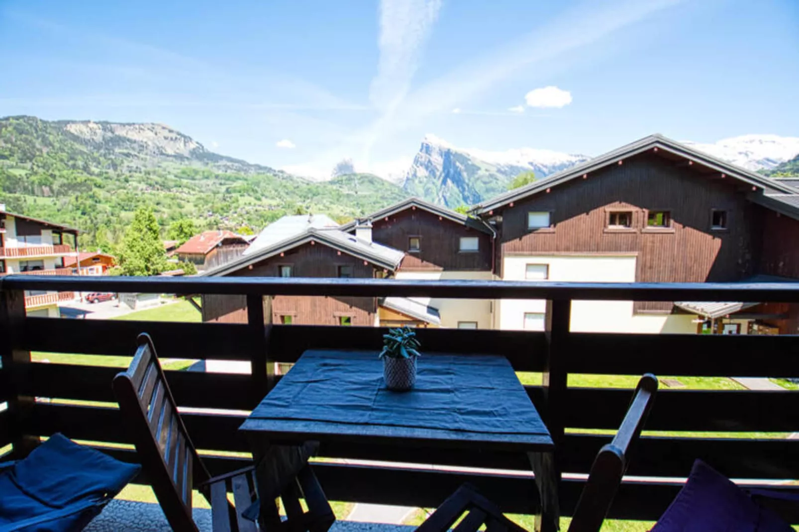 Chalet Du Praz Bat A1-Buitenkant zomer