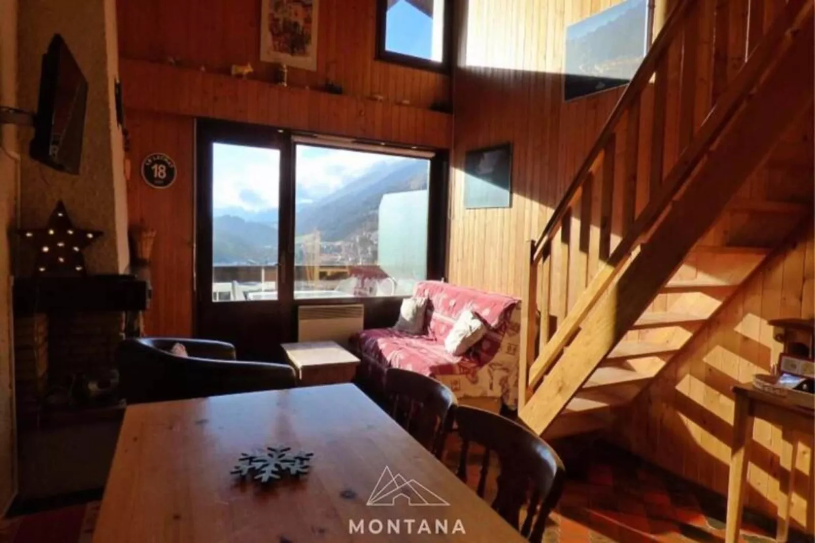 Résidence Soldanelles - Woonkamer