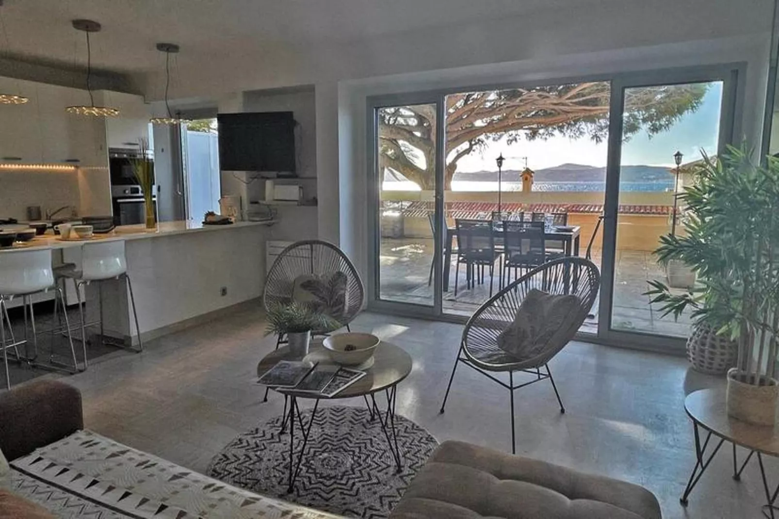 Résidence Le Palais De La Mer-Woonkamer