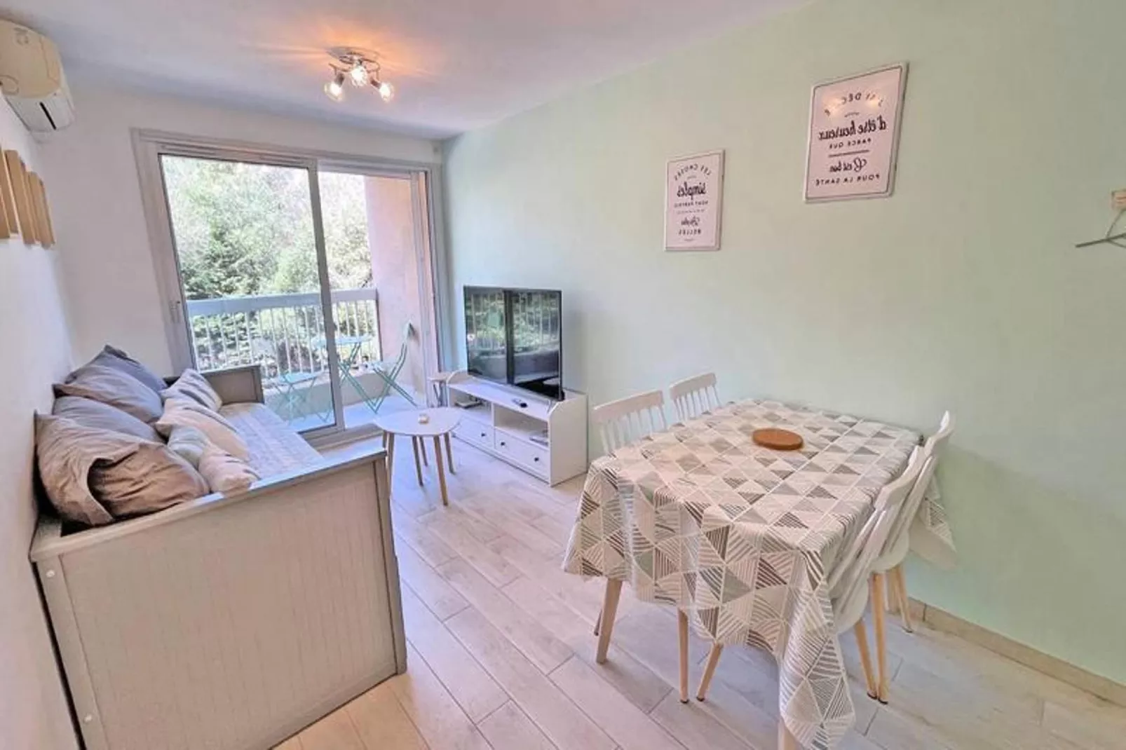 Résidence Golfe Bleu-Woonkamer