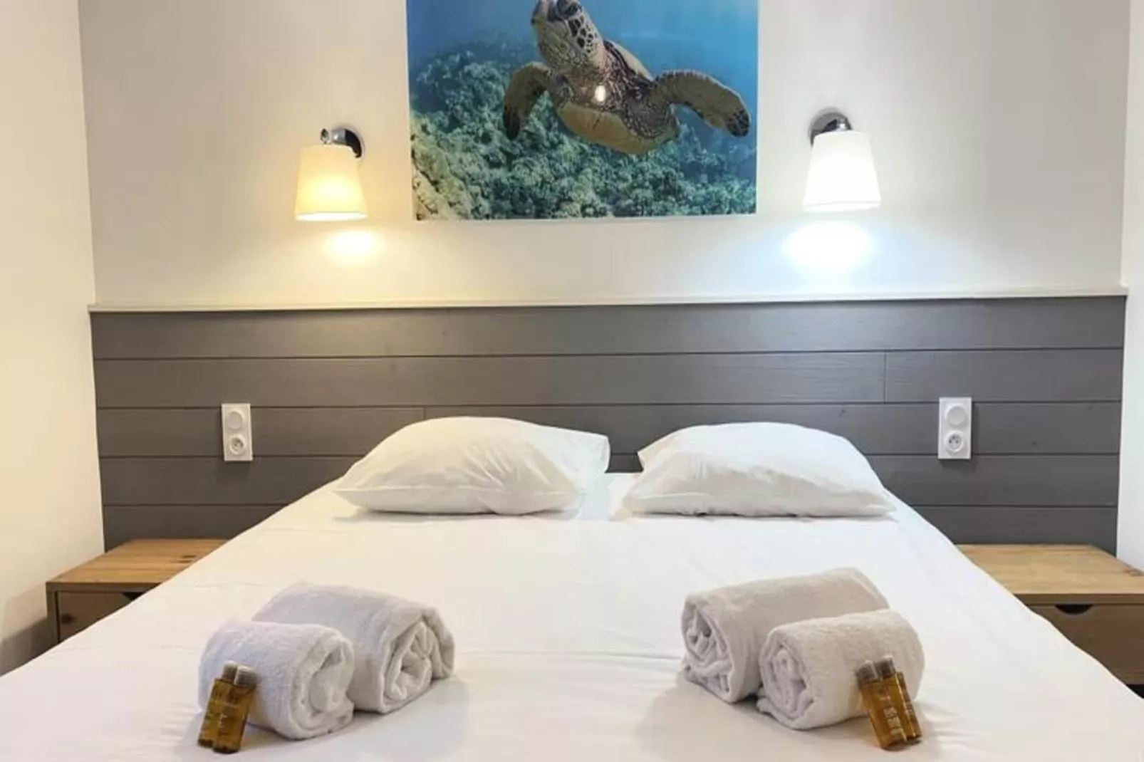 Villa Hawa&iuml; - Domaine Le Sherwood-Woonkamer