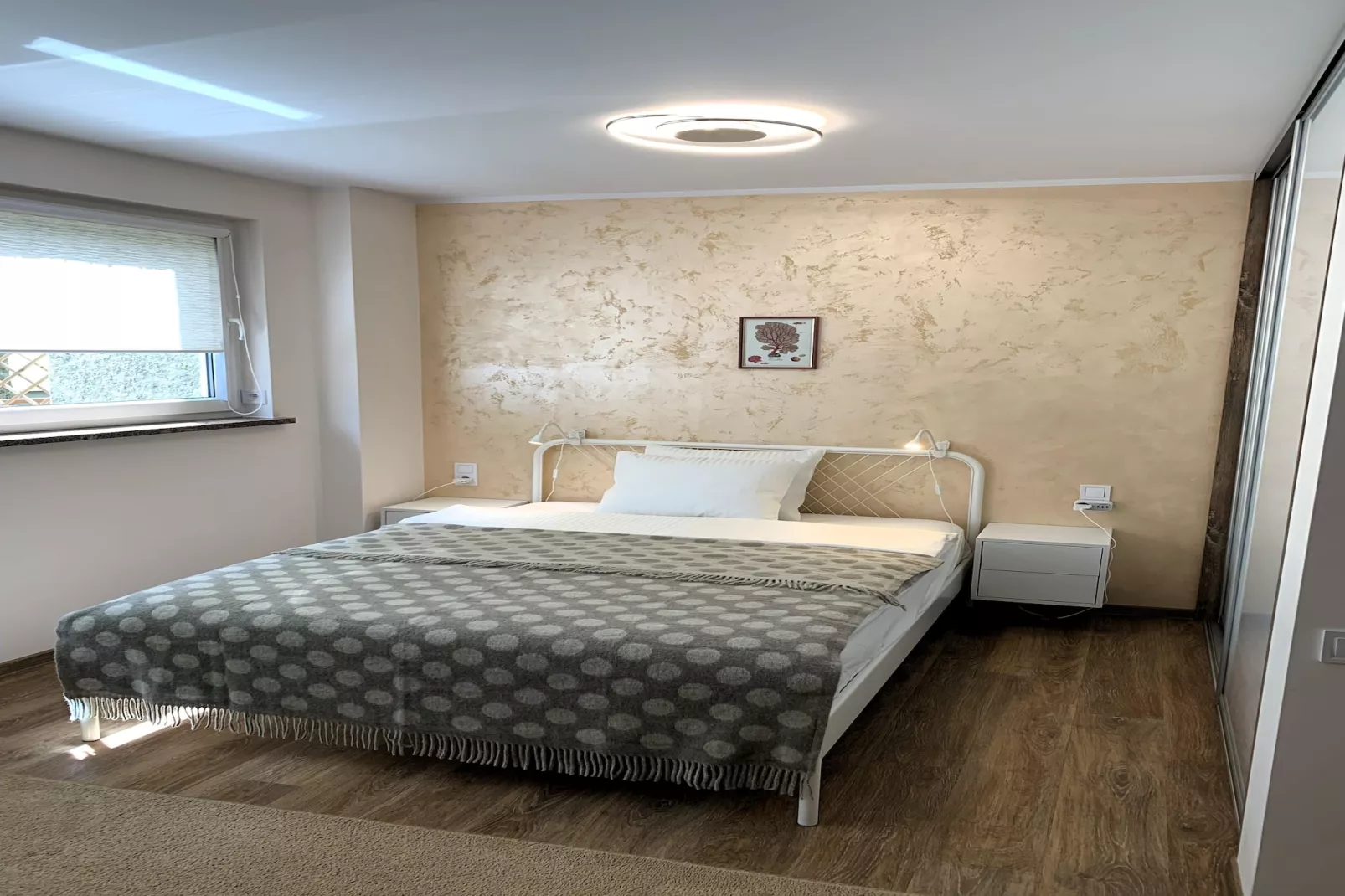 Apartament przy parku z garażem Świnoujście-Slaapkamer